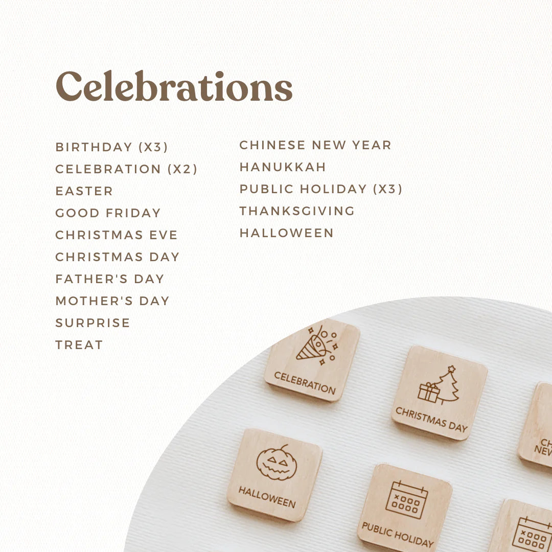 Second Scout Picture Tiles - Celebrations Set