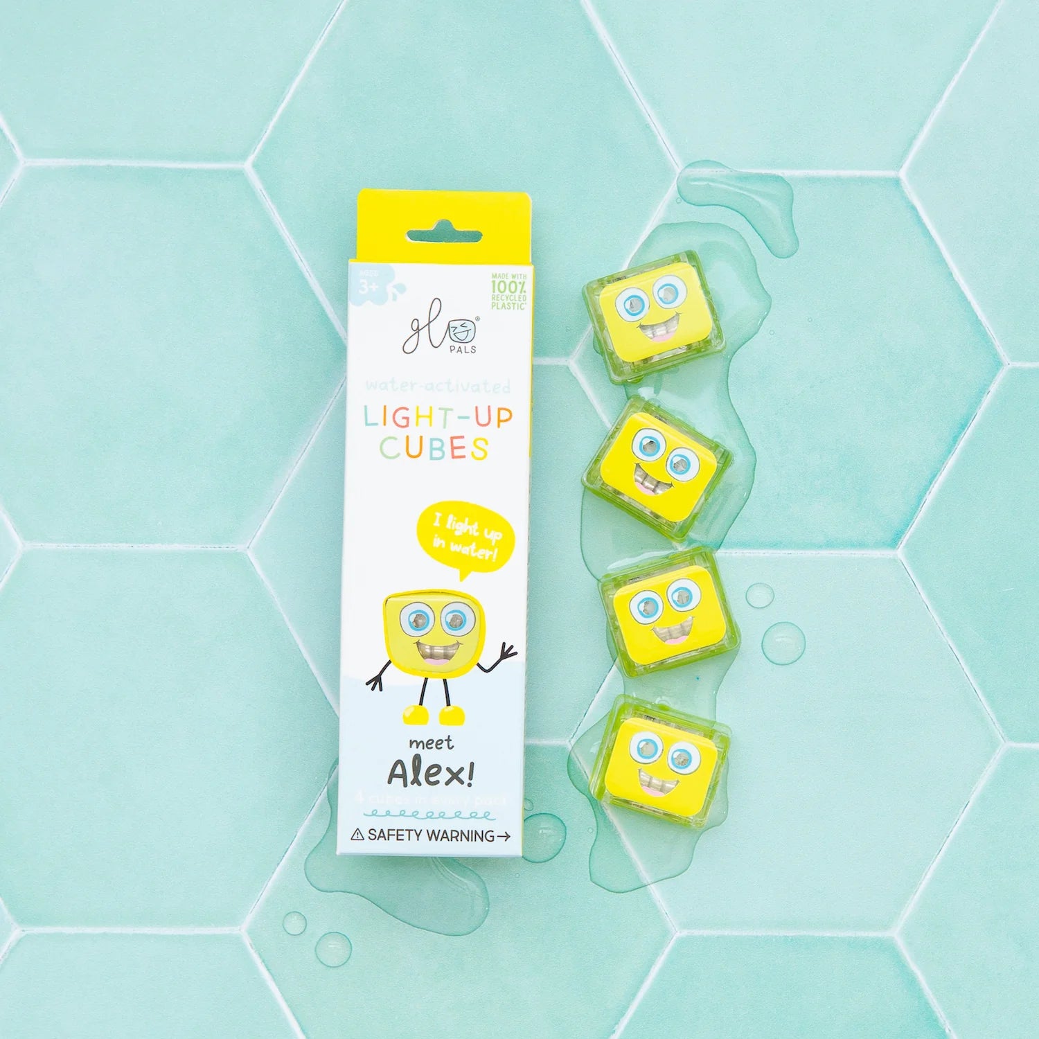 Glo Pal Cube Alex - Yellow