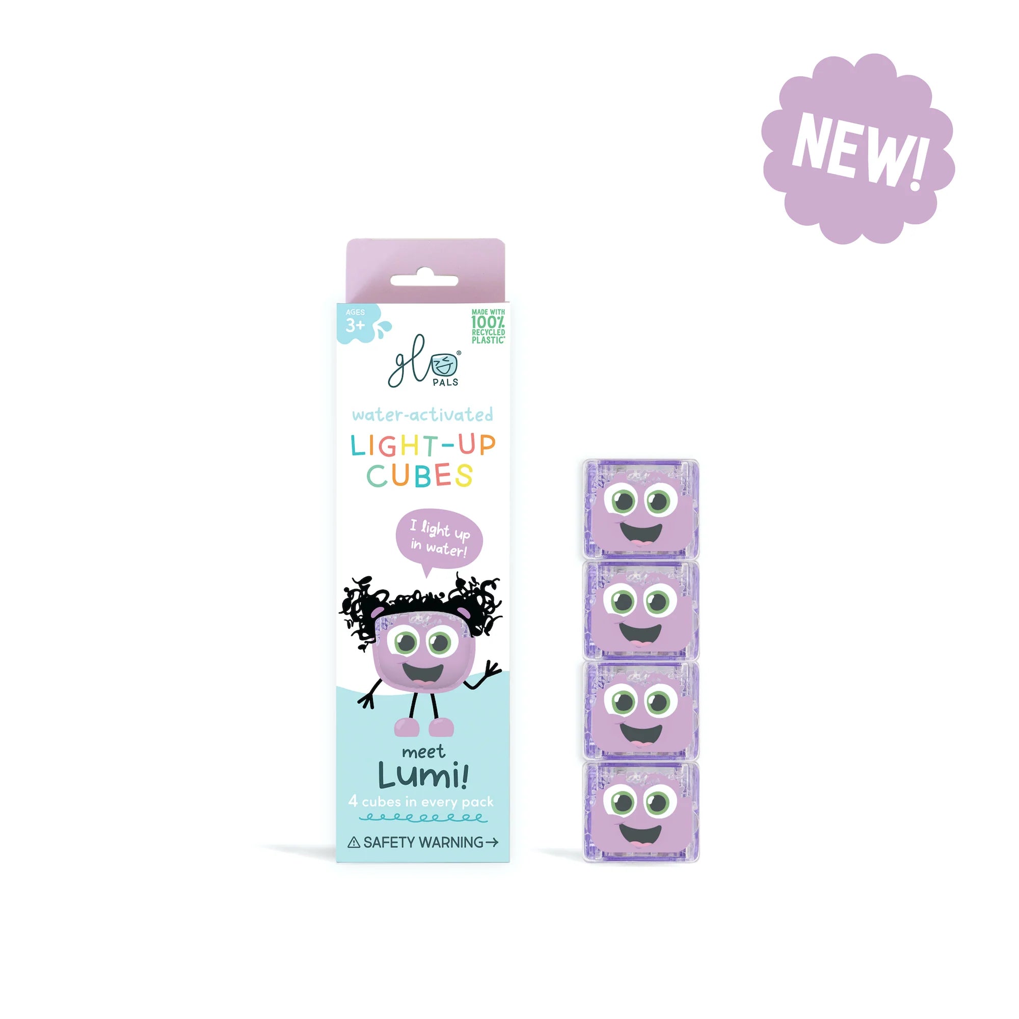 Glo Pal Cube Lumi - Purple