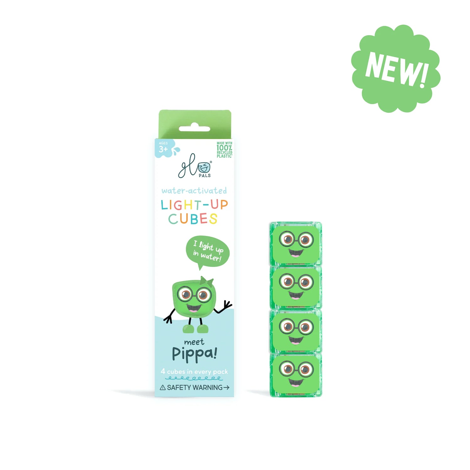 Glo Pal Cube Pippa - Green