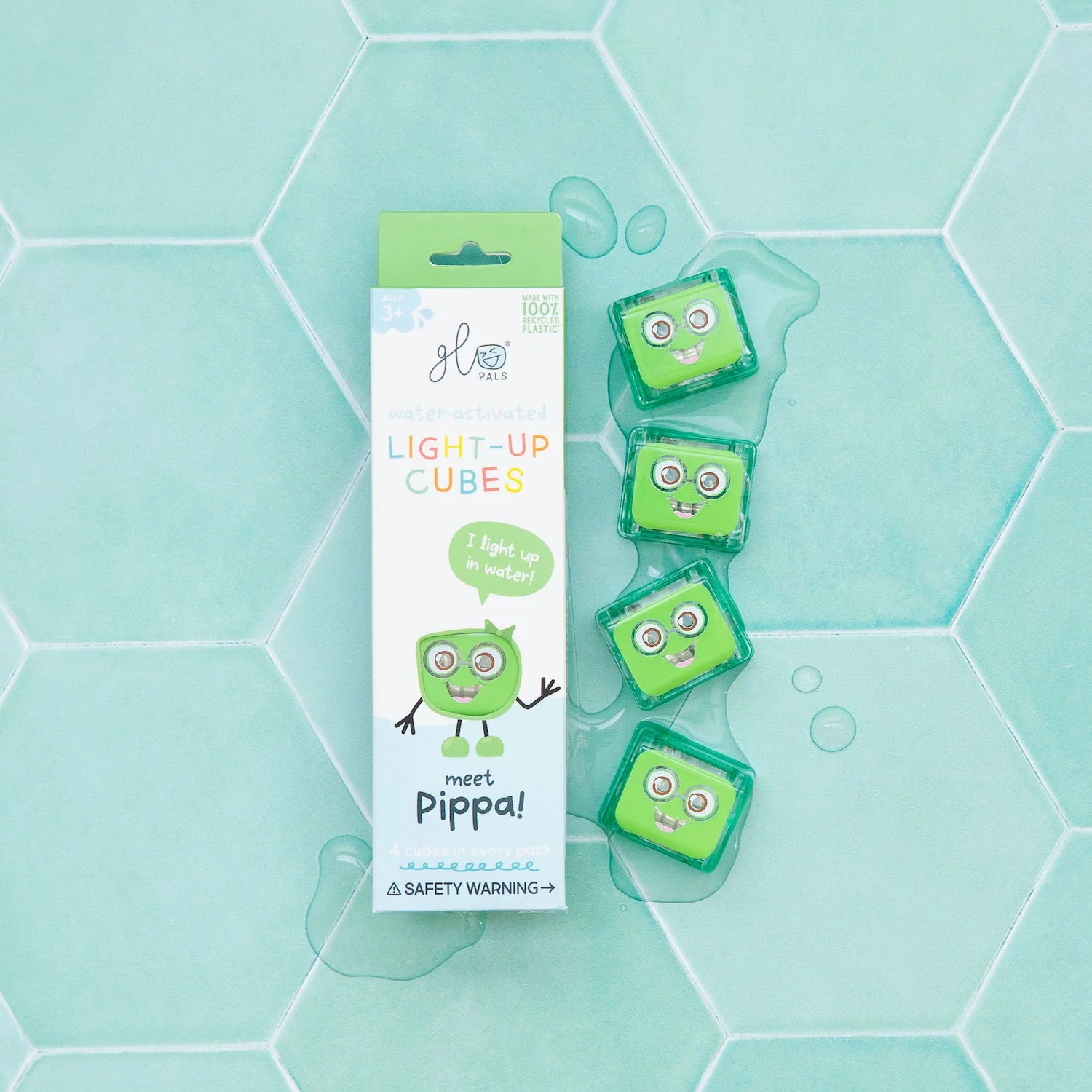 Glo Pal Cube Pippa - Green