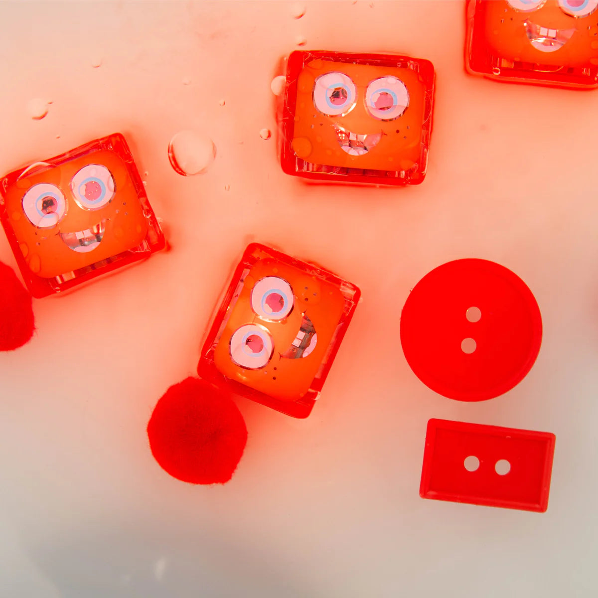 Glo Pal Cube Sammy - Red