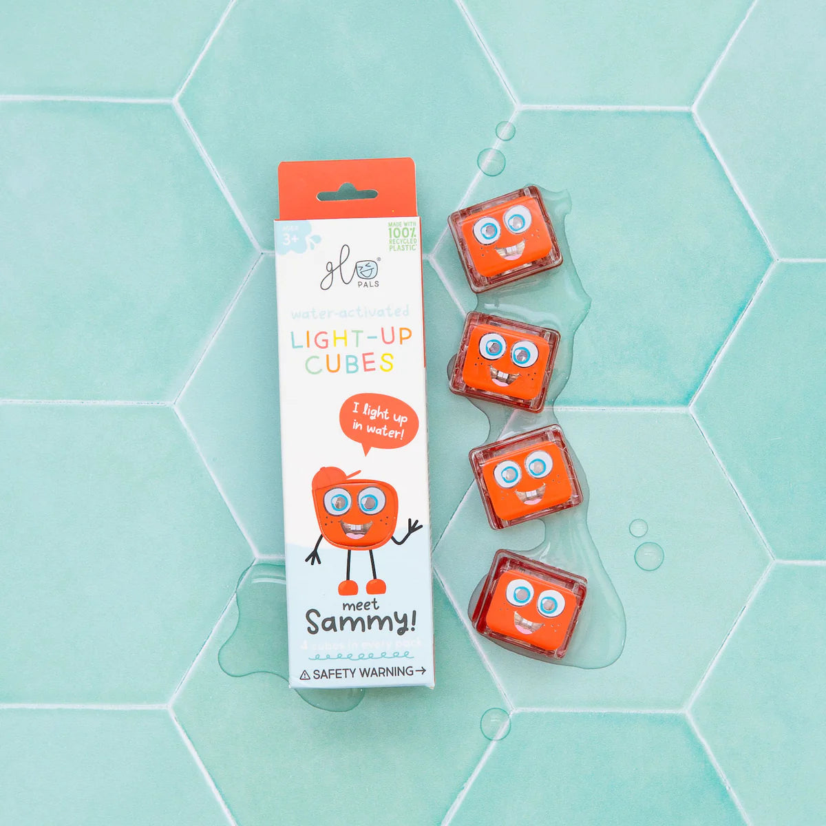 Glo Pal Cube Sammy - Red