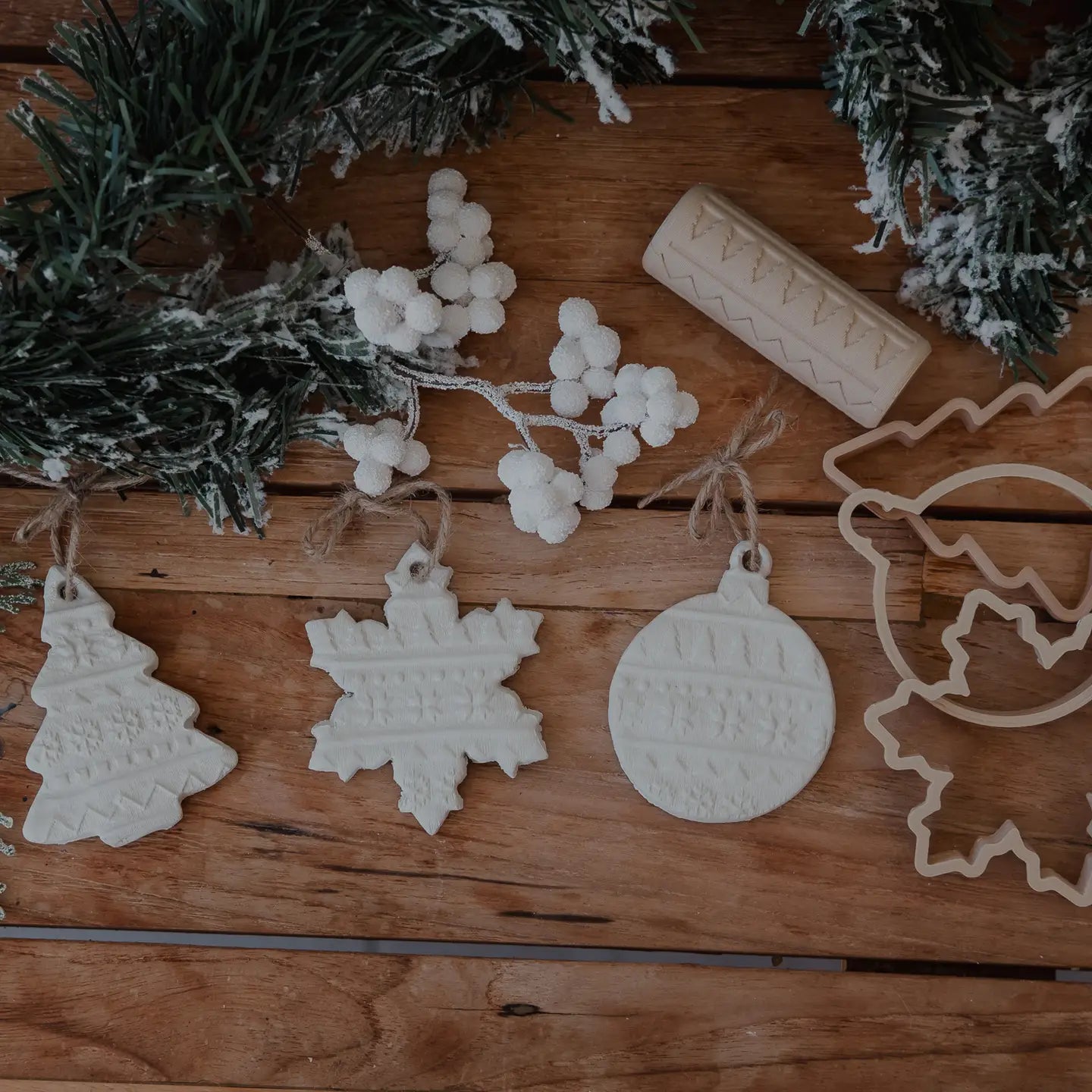 Christmas Ornament Eco Roller & Cutter Set