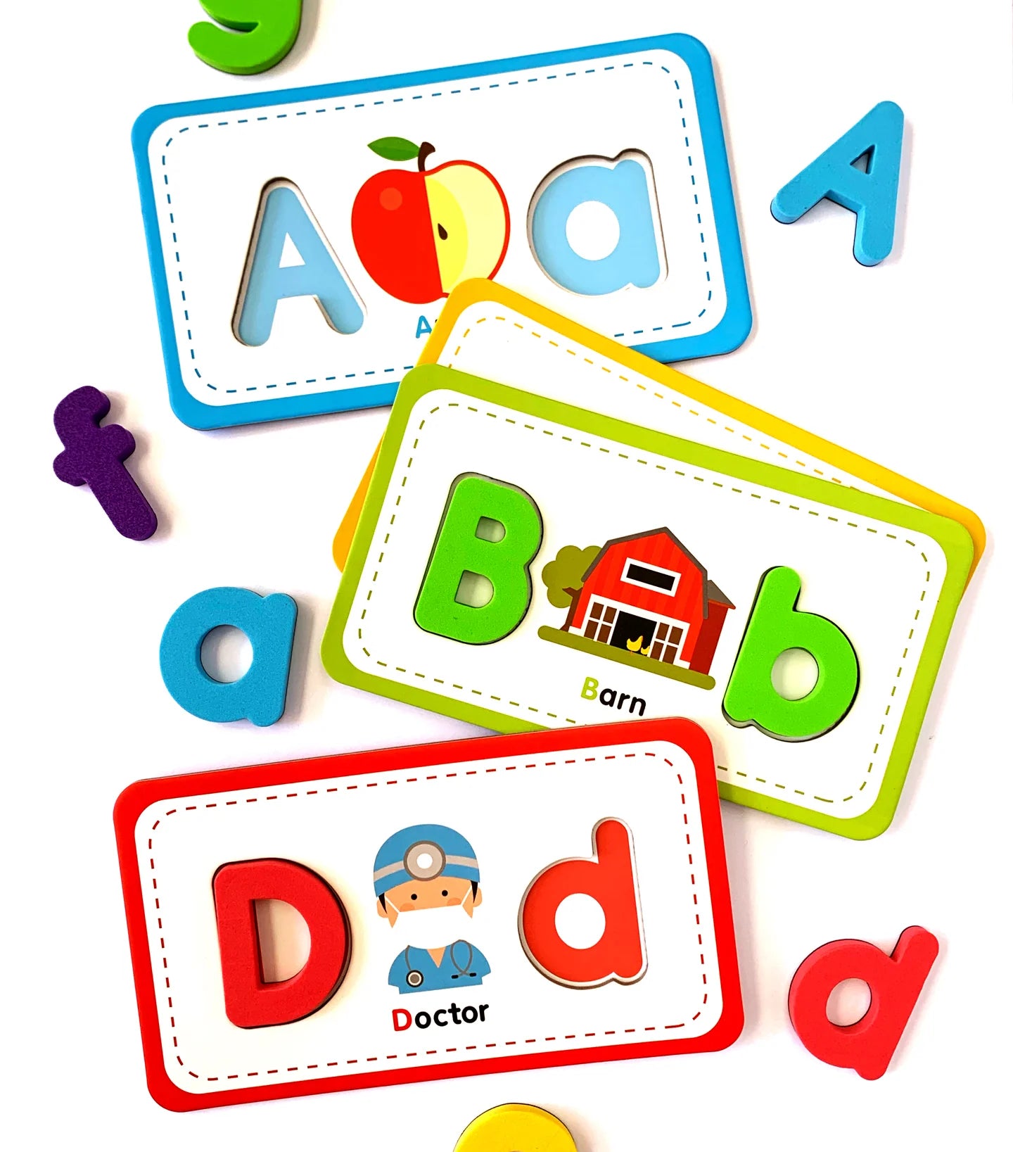 ABC Flashcards + Magnetic Letters