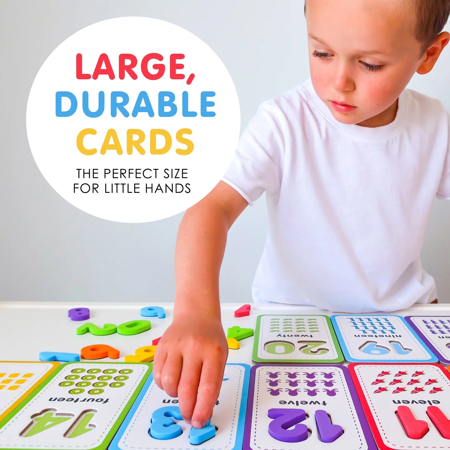 123 Flashcards + Magnetic Numbers