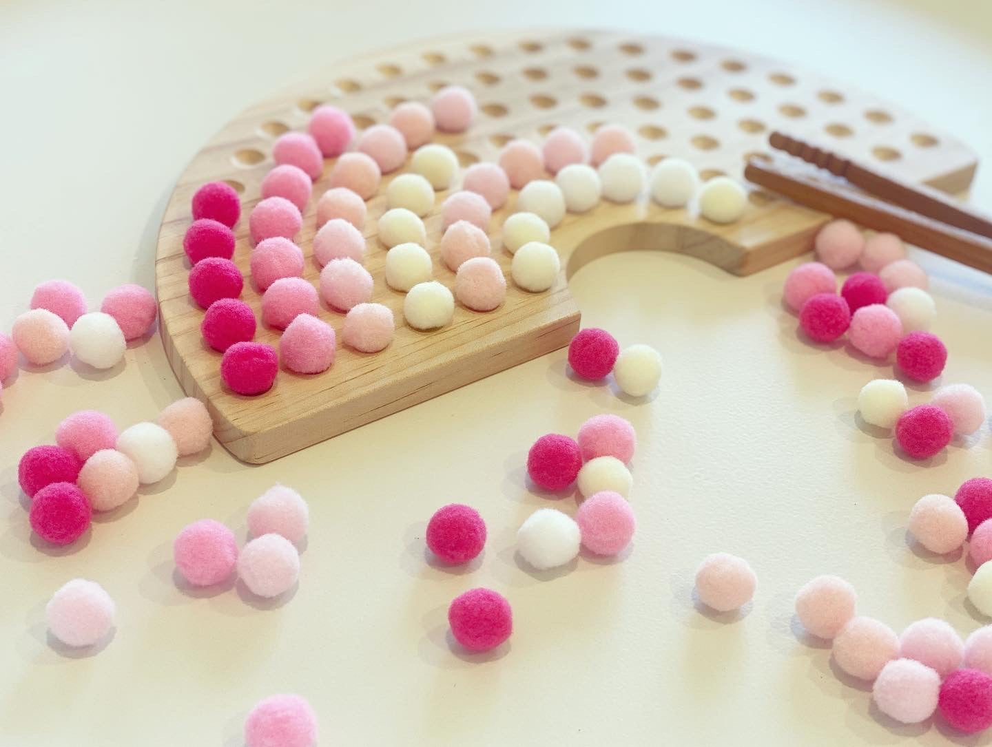 Rainbow Fine Motor Board