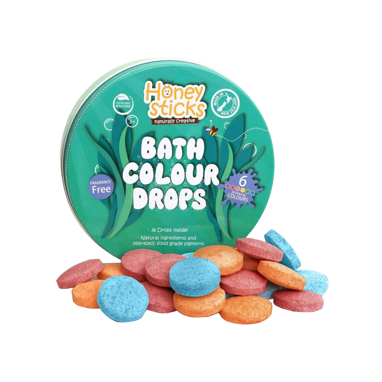 Honeysticks Bath Colour Drops
