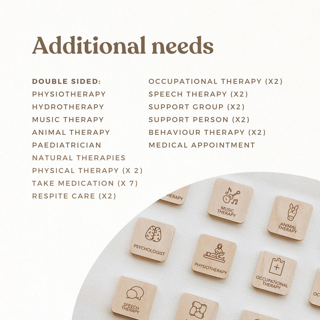 Second Scout Picture Tiles - Additional Needs Set