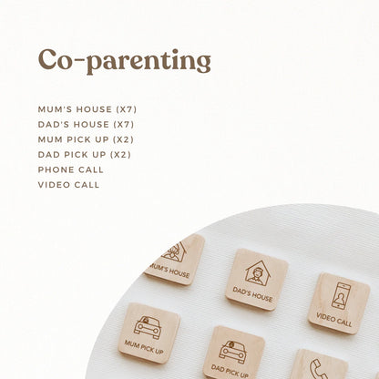 Second Scout Picture Tiles - Co-Parenting Set
