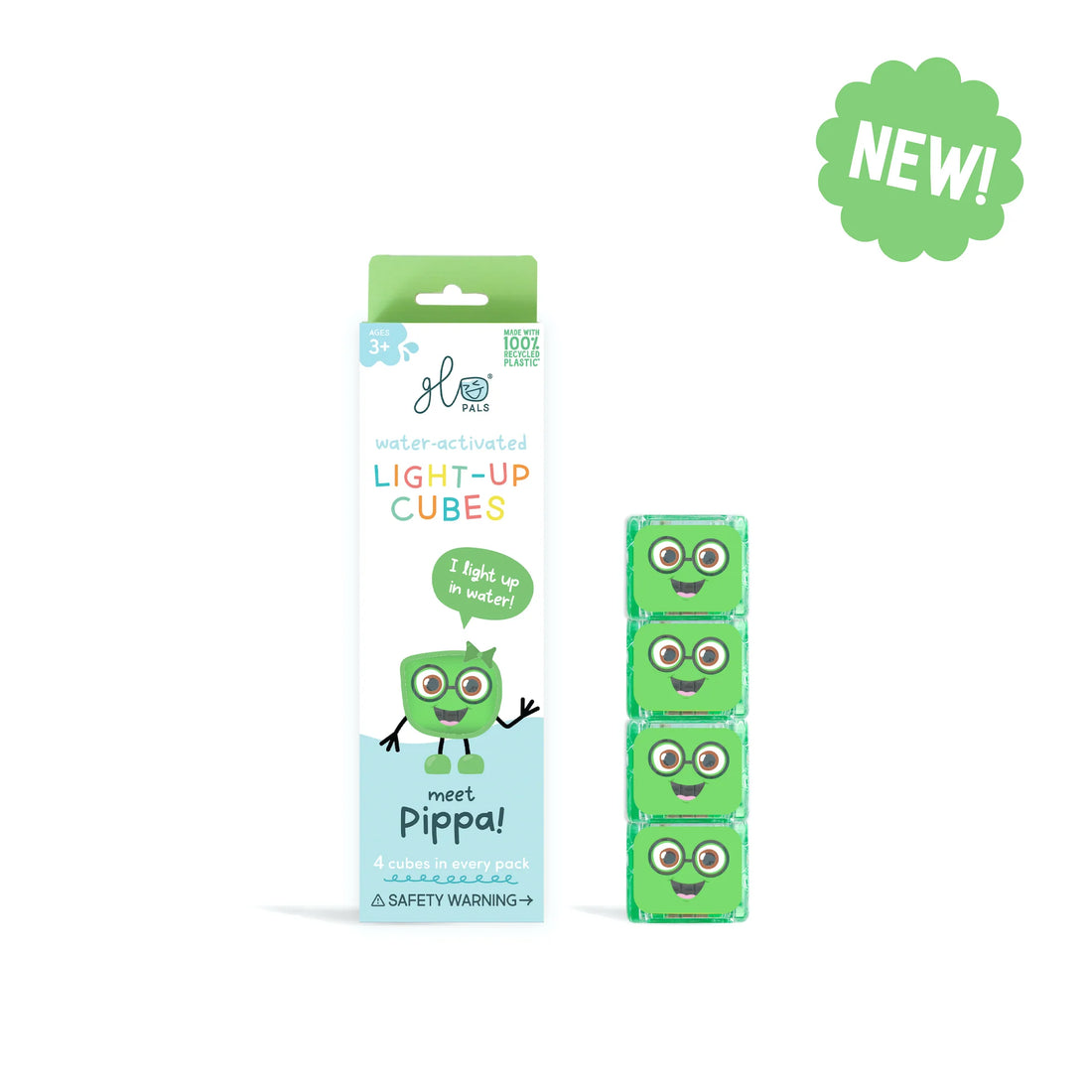 Glo Pal Cube Pippa - Green