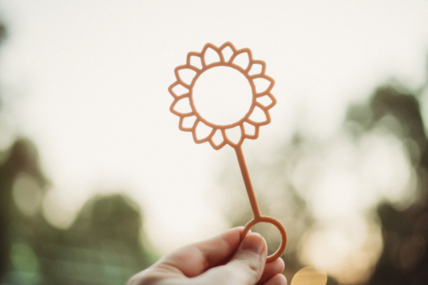 Sunflower Eco Bubble Wand