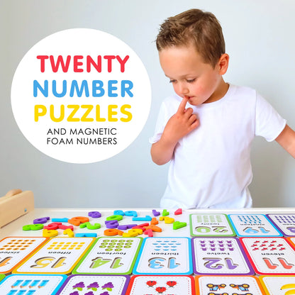 123 Flashcards + Magnetic Numbers